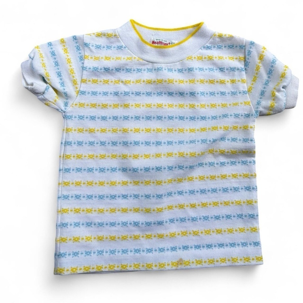 Vintage Colorful Kids Shirt by Healthtex
